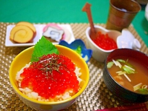 昆布醤油が決めて！いくらの醤油漬け